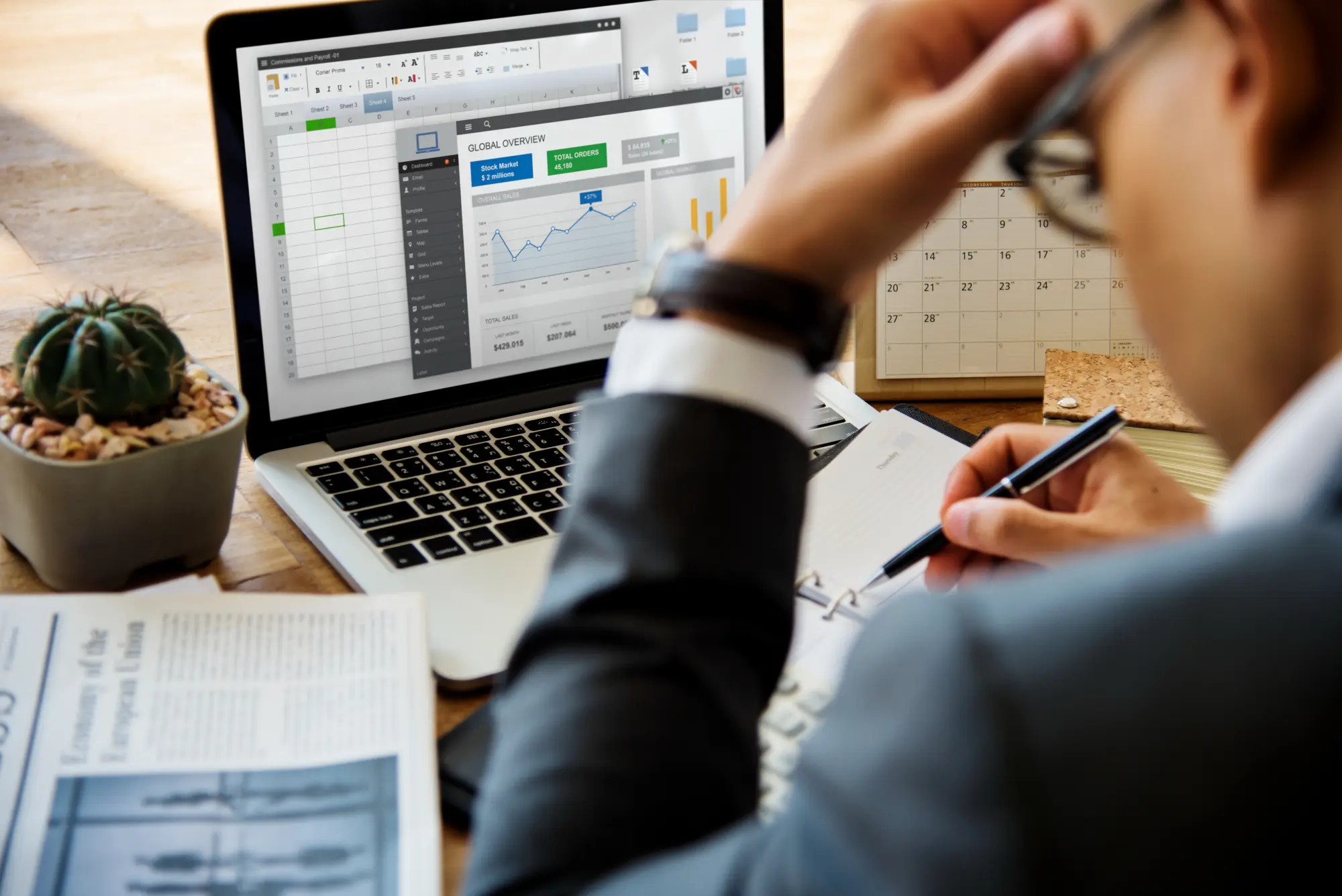 Monitoramento de dados financeiros